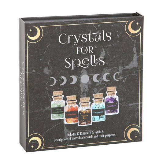 Crystals for Spells Crystal Chip Gift Bottle Set