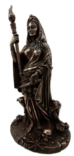 Goddess Hecate Statue Bronze